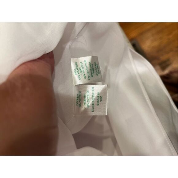 Lilly Pulitzer White & Gold Applique Halter Style Cocktail Dress sz 6 EUC - Picture 6 of 6